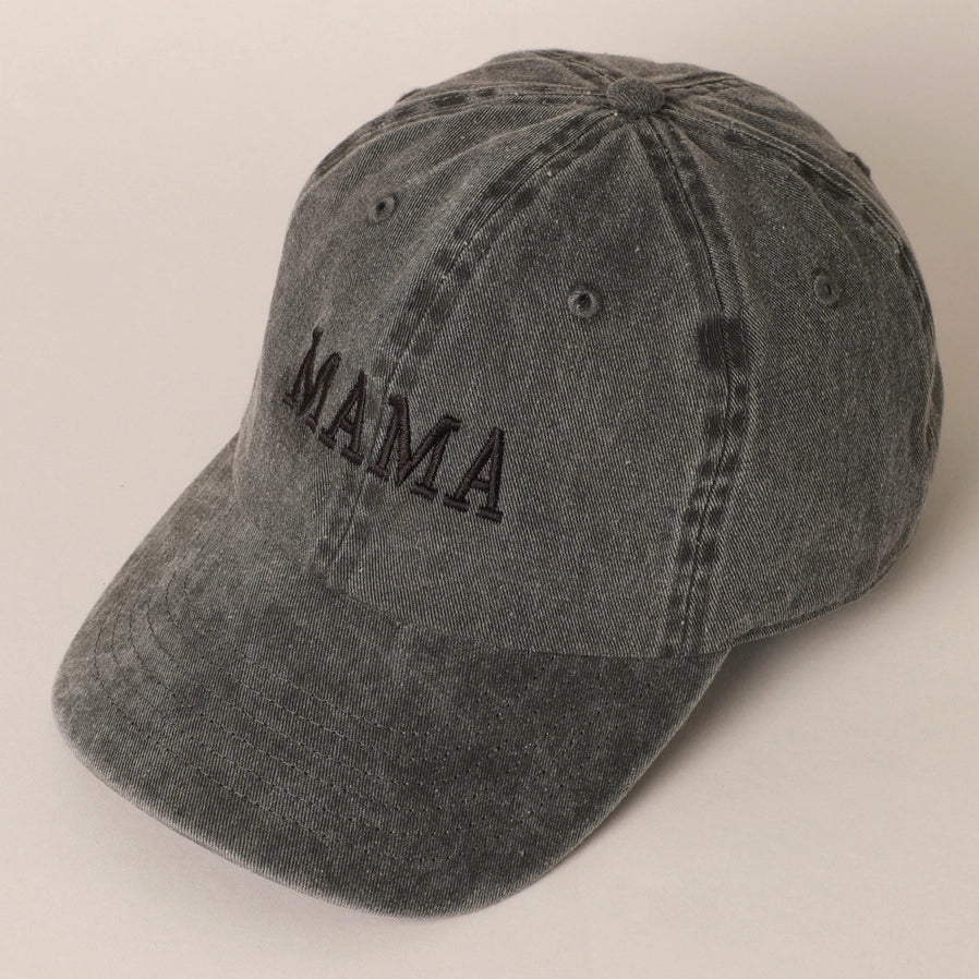 Mama Embroidered Baseball Cap