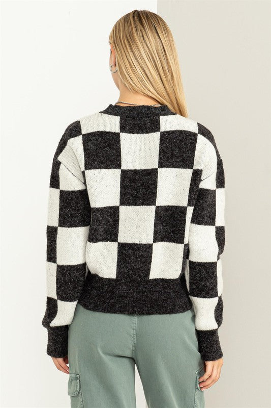Checkered Sweater
