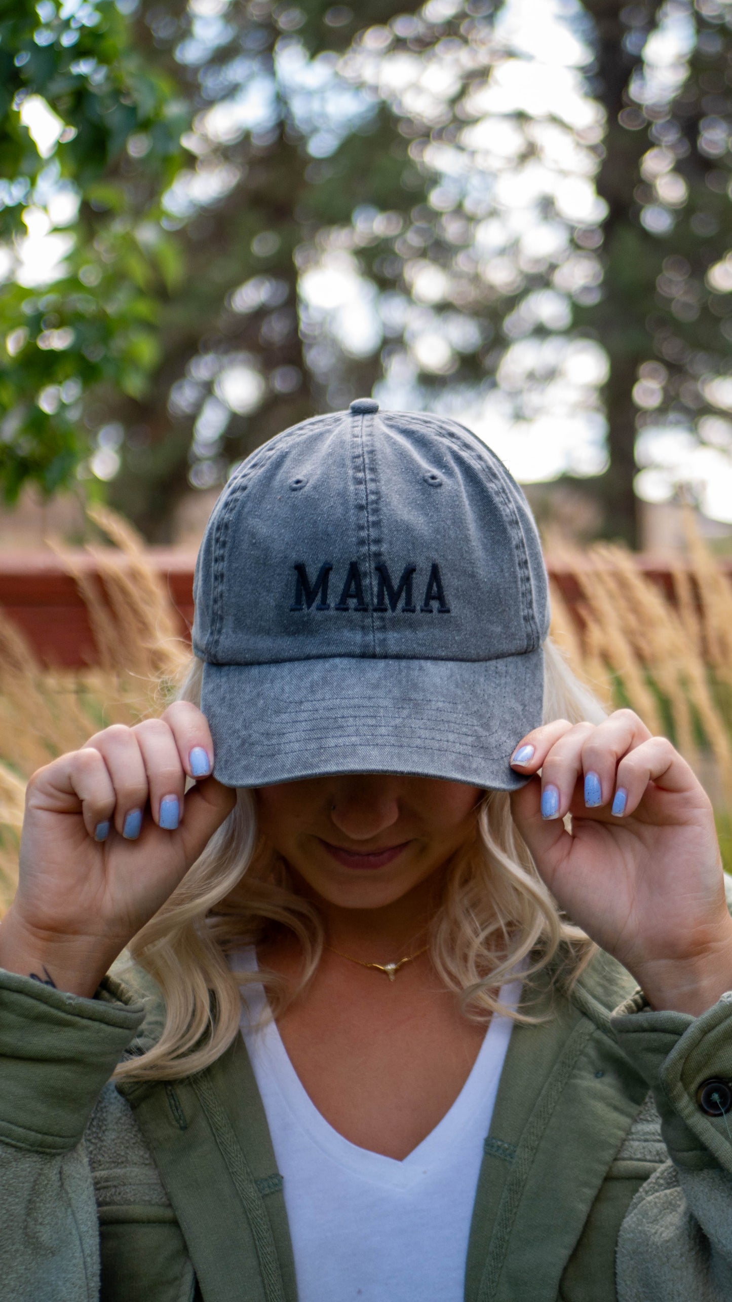 Mama Embroidered Baseball Cap