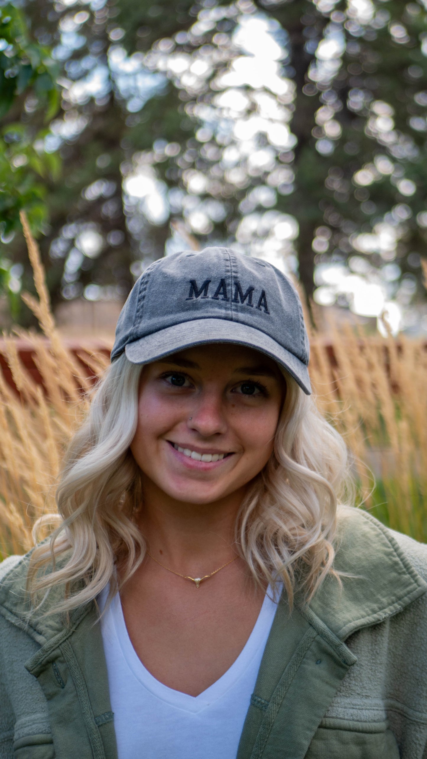 Mama Embroidered Baseball Cap