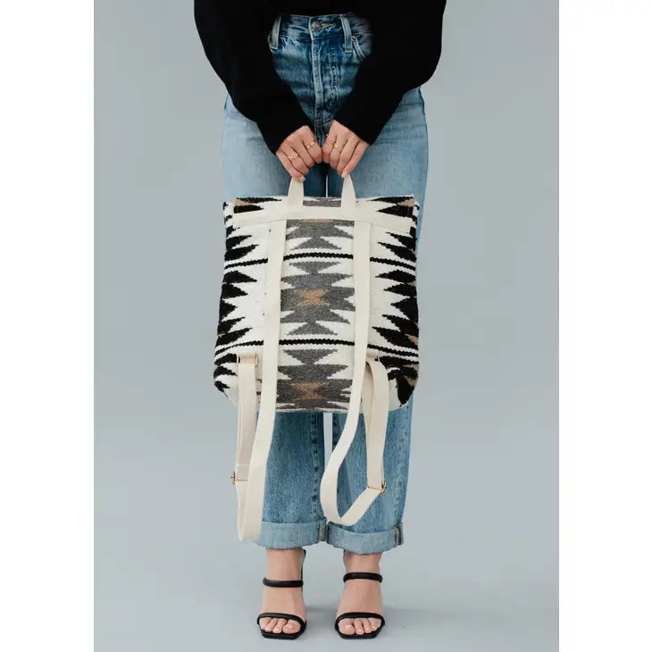 Woven Aztec Backpack